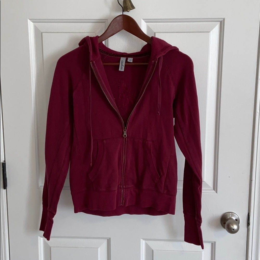 Caslon burgundy jacket